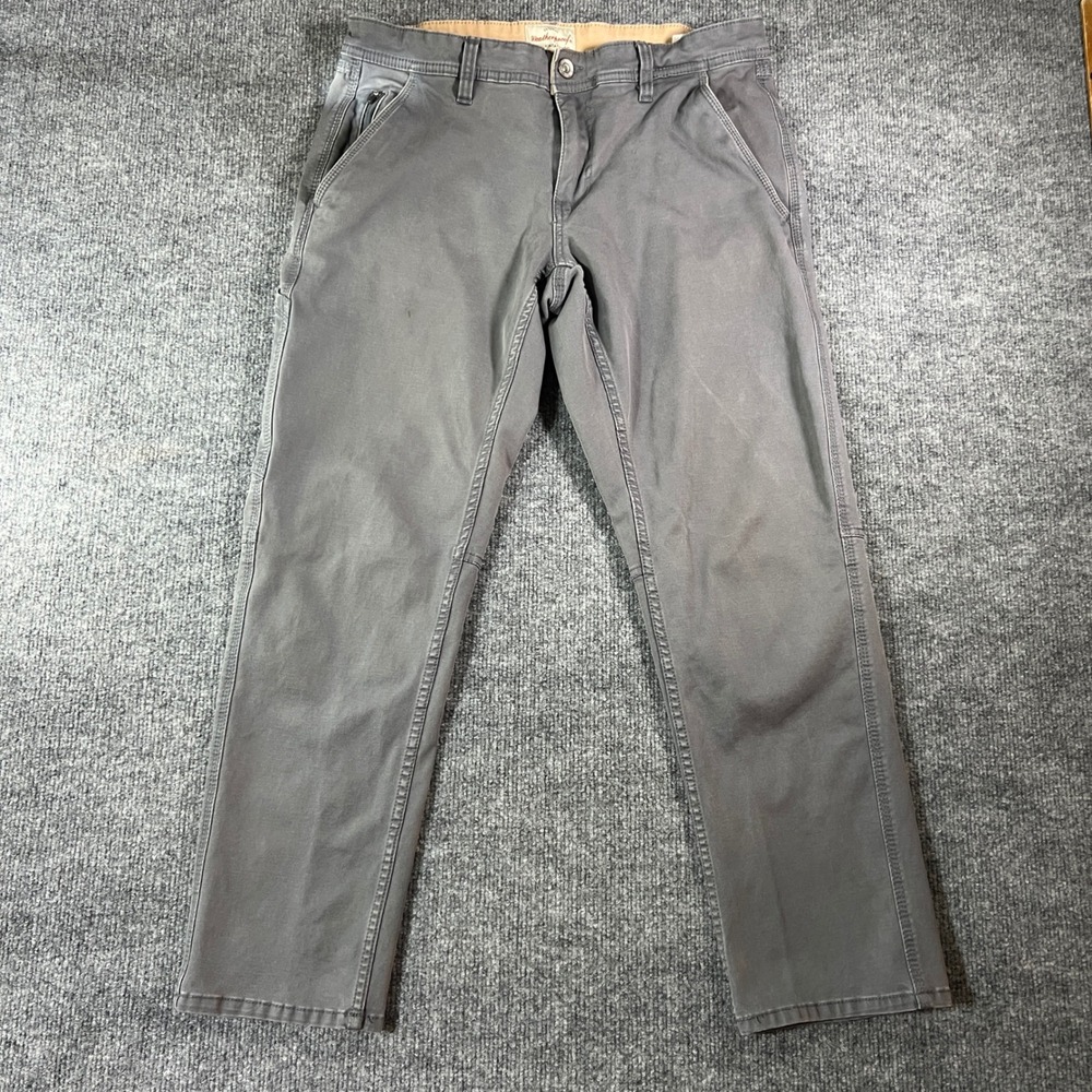 Weatherproof Vintage Mens Straight Fit Utility Pants Gray 32x30 Carpenter Pants